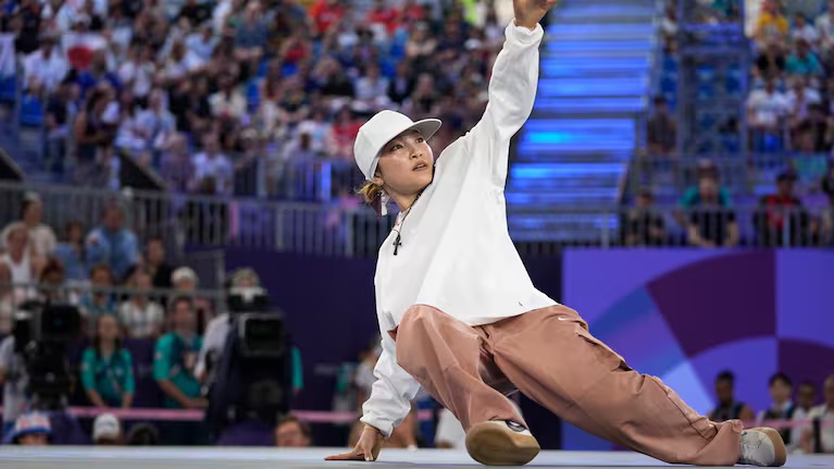 Japan's B-Girl Ami won the first-ever gold medal in breaking at the Paris Olympics 2024 on Friday.