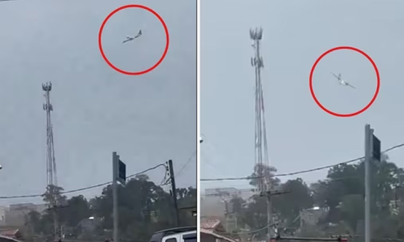 Plane crashes in Brazil
