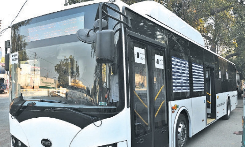 electric buses Lahore