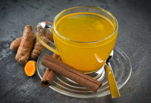 Turmeric green tea