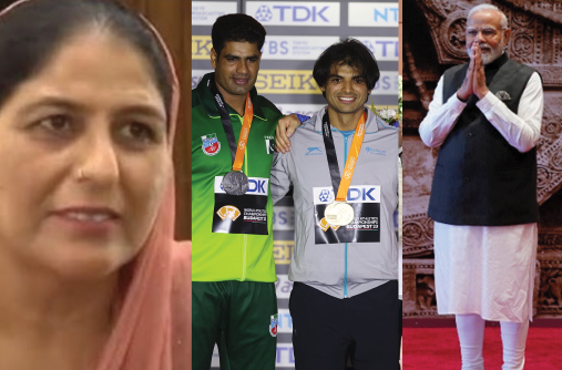 Neeraj Chopra's mother's statement on Arshad Nadeem