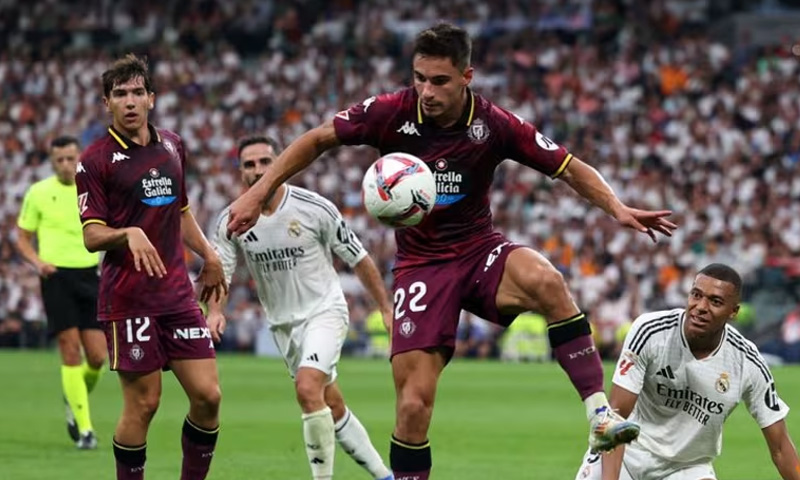 Real Madrid beat Valladolid