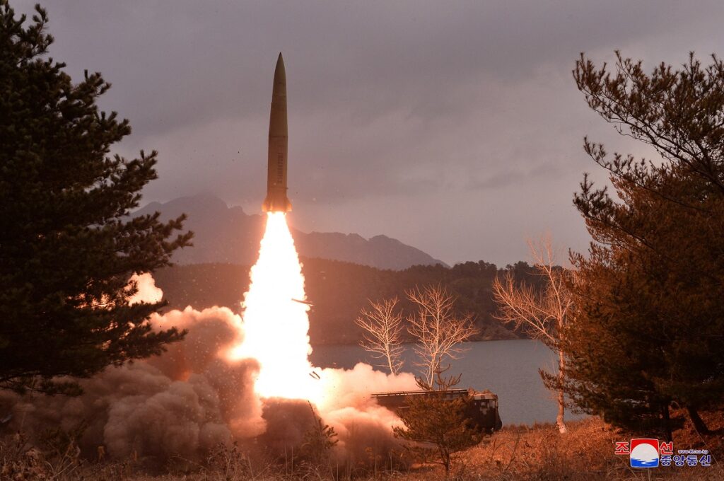 North Korea fired multiple short-range ballistic missiles off its east coast on Thursday, its first launch in more than two months, South Korea's military said.