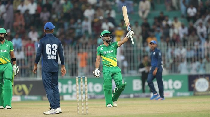 Markhor emerged victorious against Panther Zico as the former thrashed the latter by 160 runs in the Champions Cup clash.