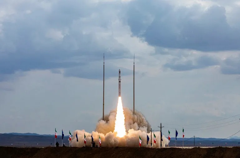 Iran successfully deployed the domestically engineered research satellite, Chamran-1, into orbit.