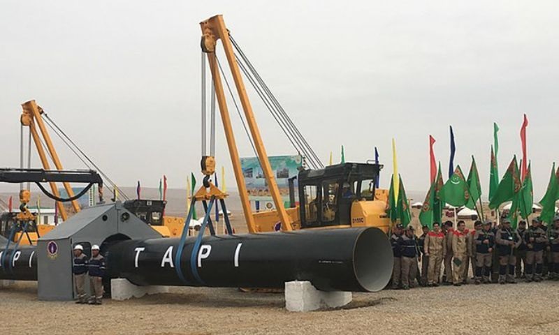 The unrecognised Taliban government in Afghanistan announced the commencement of work on the $10 billion TAPI gas pipeline project on Thursday.