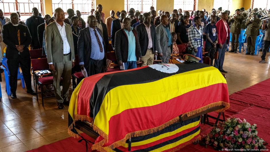 Uganda held a military funeral for Olympic athlete Rebecca Cheptegei in her home village of Bukwo. She was killed by her partner earlier this month.