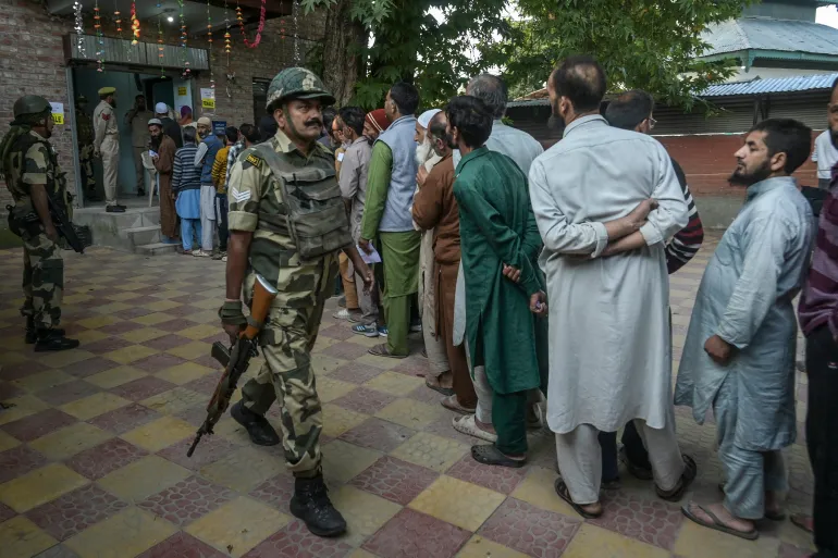 Indian held Kashmir polling