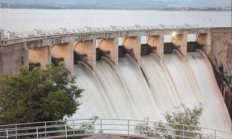 Rawal Dam’ spillways