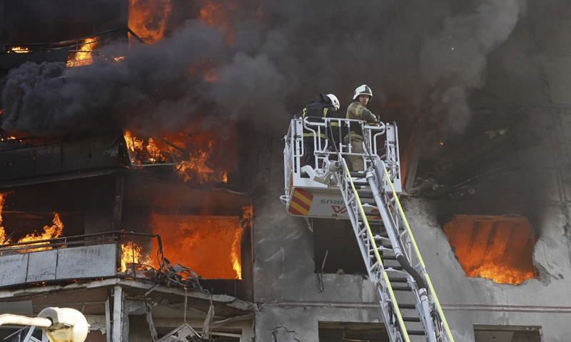 Russian bomb strikes