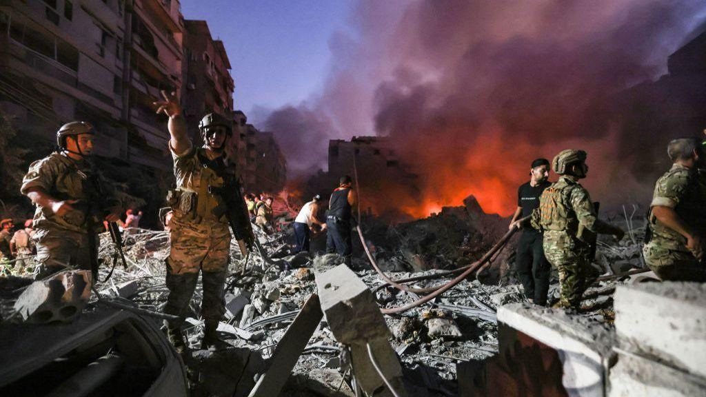 At least six people were killed and 91 wounded in Israel's strike on Beirut's southern suburb on Friday, the Lebanese health ministry said.