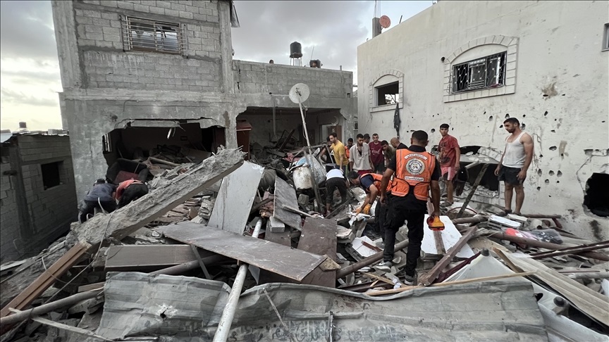 At least 35 Palestinians were reported killed in the latest Israeli bombardment on Gaza, with an additional 10 fatalities occurring during an attack on the Nuseirat refugee