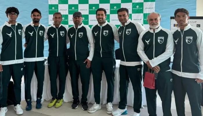 Davis Cup Pakistan team