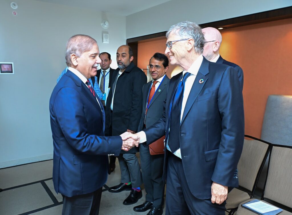 PM Shehbaz Bill Gates