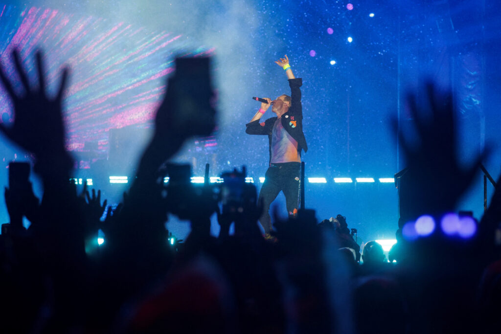 coldplay concert