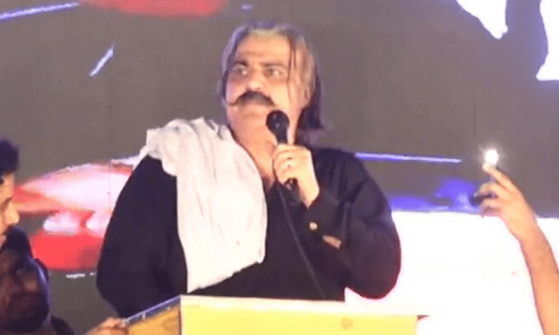 Gandapur PTI protest