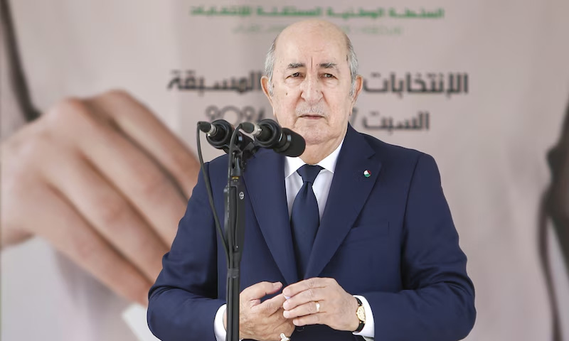 Algeria's president Tebboune