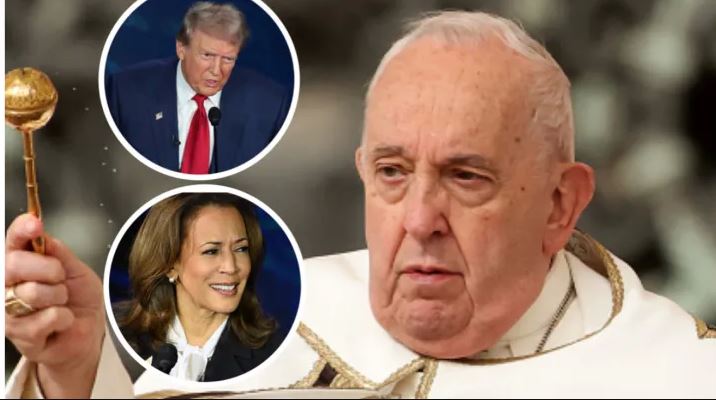 Pope Trump Harris