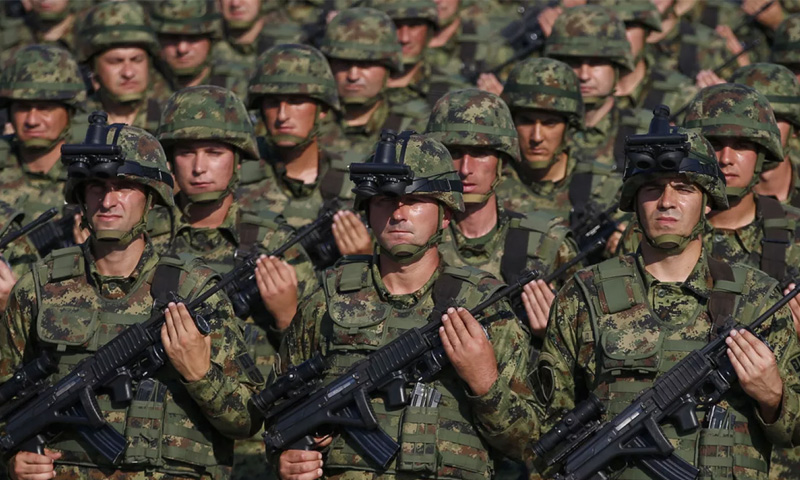 serbia military service