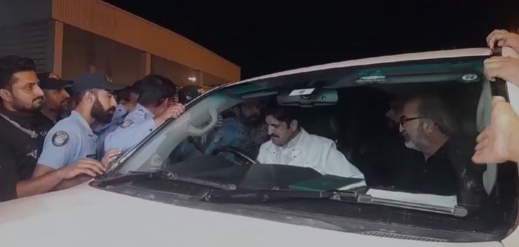 Sher Afzal Marwat arrested