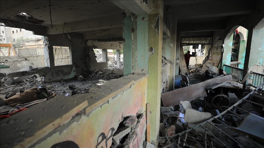 Israeli attack on Gaza school