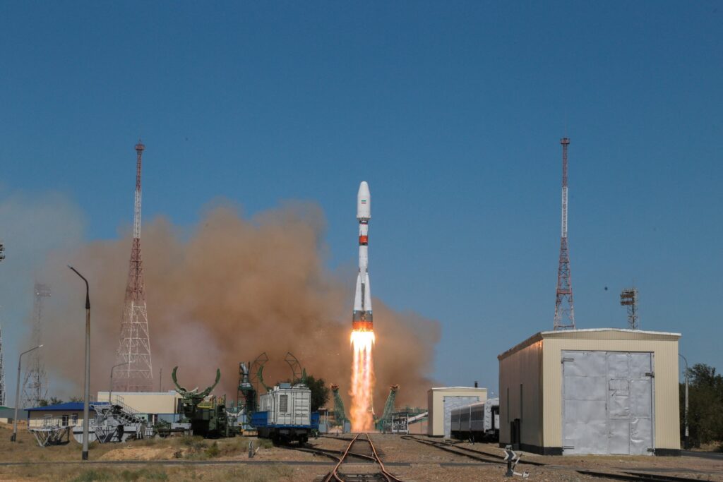 Iran has sent two locally made satellites to Russia to be put into orbit by a Russian space vehicle, the semi-official news agency Tasnim reported on Saturday, in the latest space cooperation between the two US-sanctioned countries