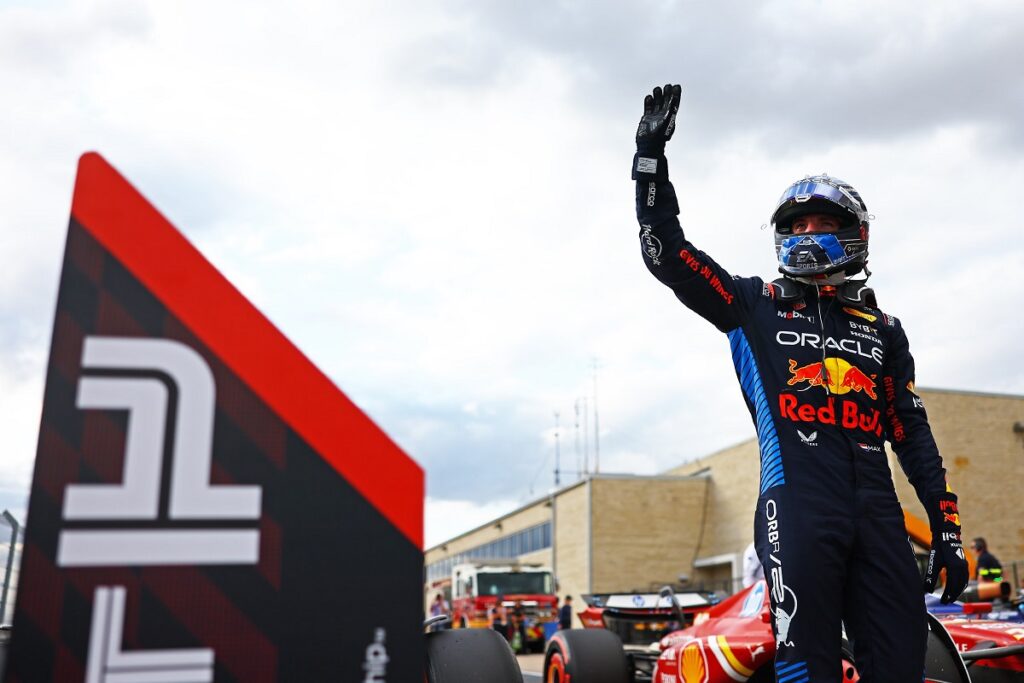 Red Bull's F1 leader Max Verstappen took pole position at the US Grand Prix with McLaren rival Lando Norris qualifying a 'shocking' fourth.