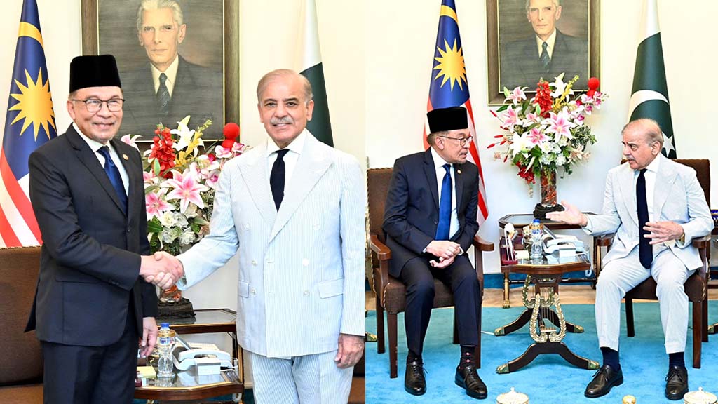 Malaysia PM and Shehbaz Sharif