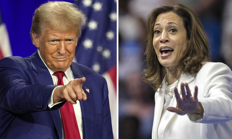 Harris visits Georgia church