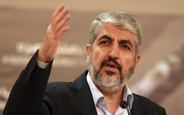 Hamas leader-in-exile Khaled Meshaal said the Palestinian group would rise 