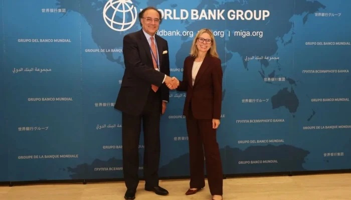 Finance Minister Muhammad Aurangzeb conducted a series of high-level meetings with prominent financial entities, including representatives from S&P Global, the Asian Development Bank (ADB) and the Digital Cooperation Organisaton (DCO).