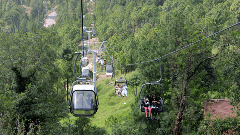 Murree chairlifts