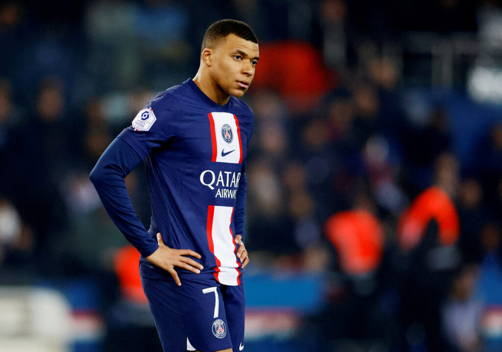 captain Kylian Mbappe