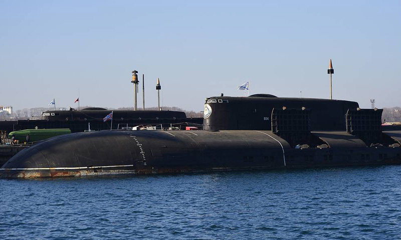 Russia nuclear-powered submarines