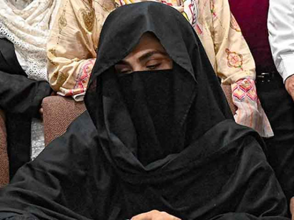 Bushra Bibi cries in court