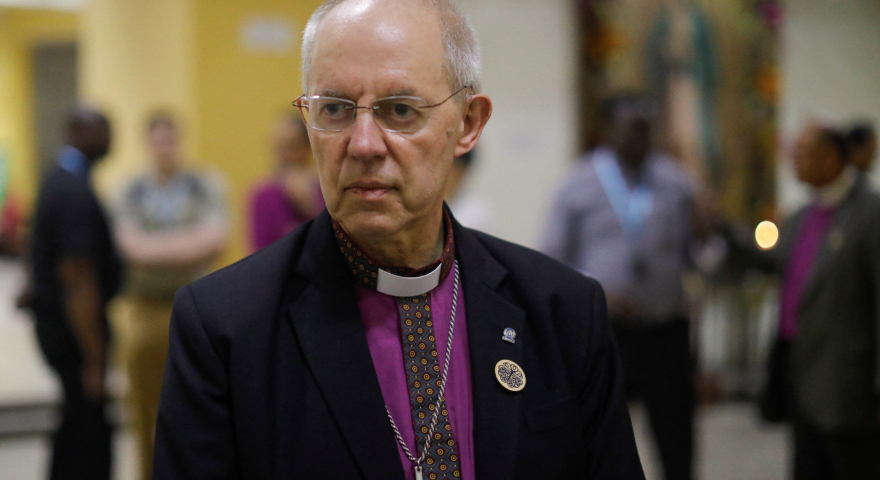 Justin Welby's resign