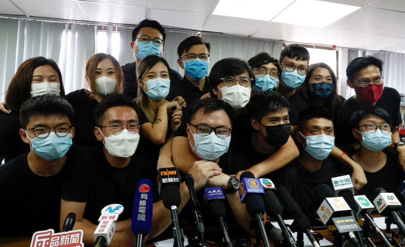 pro-democracy activists