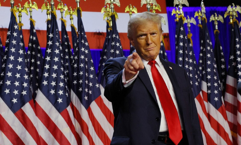 Victorious Trump and Democratic institutions