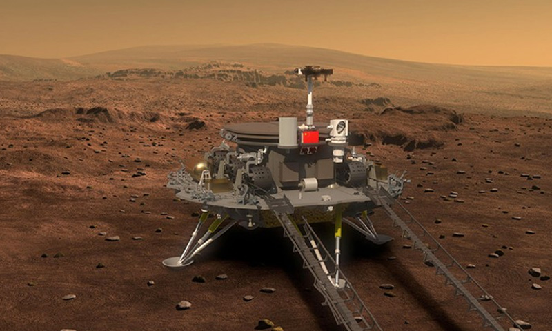 Chinese rover mars