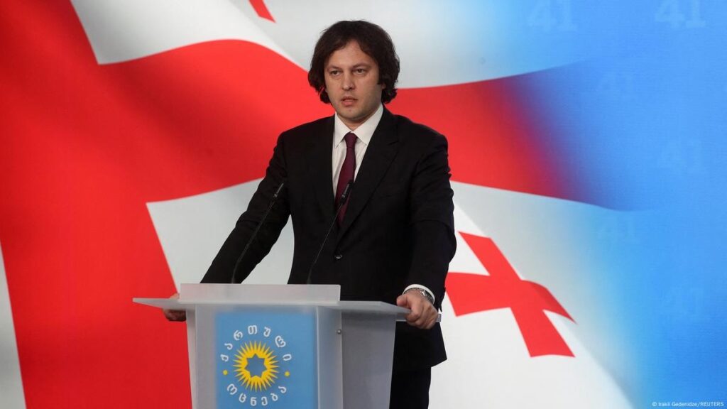 PM Irakli Kobakhidze said Georgia would not pursue talks with the EU, or seek financial assistance, until 2028.