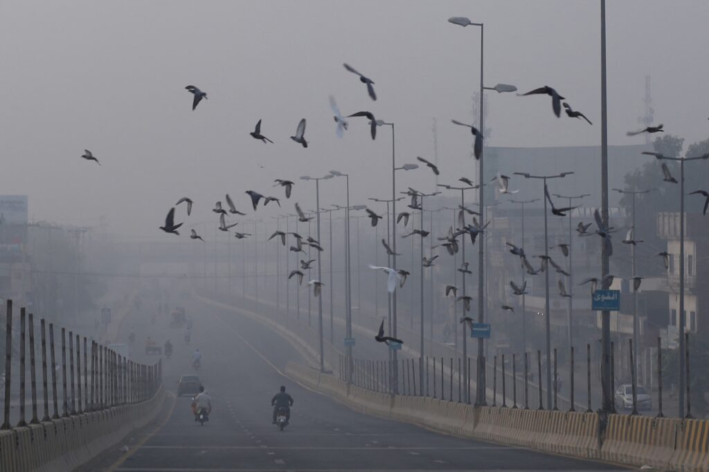 Multan was designated the most polluted urban area in Pakistan, with nighttime air quality levels reaching alarming rates.