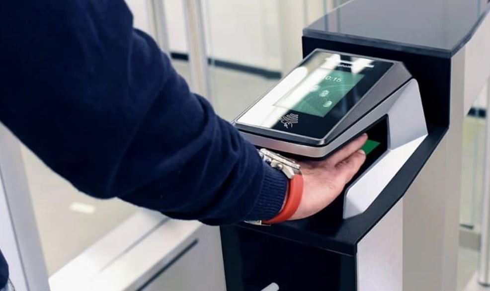 biometric verifications at airports