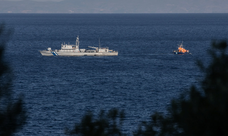 migrants drown off Greek island