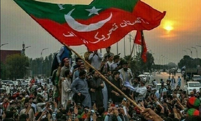 PTI protest