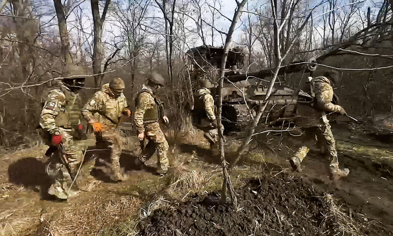 Russian forces capture new village