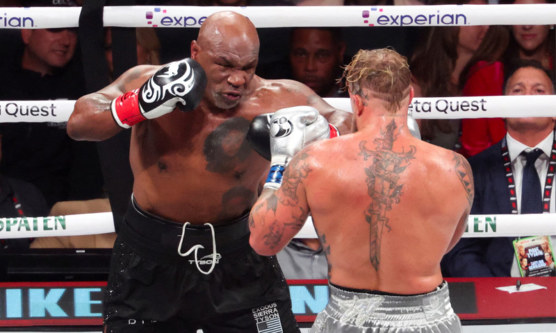 Mike Tyson vs Jake Paul
