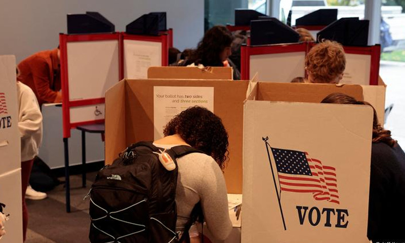 US voters cast ballots