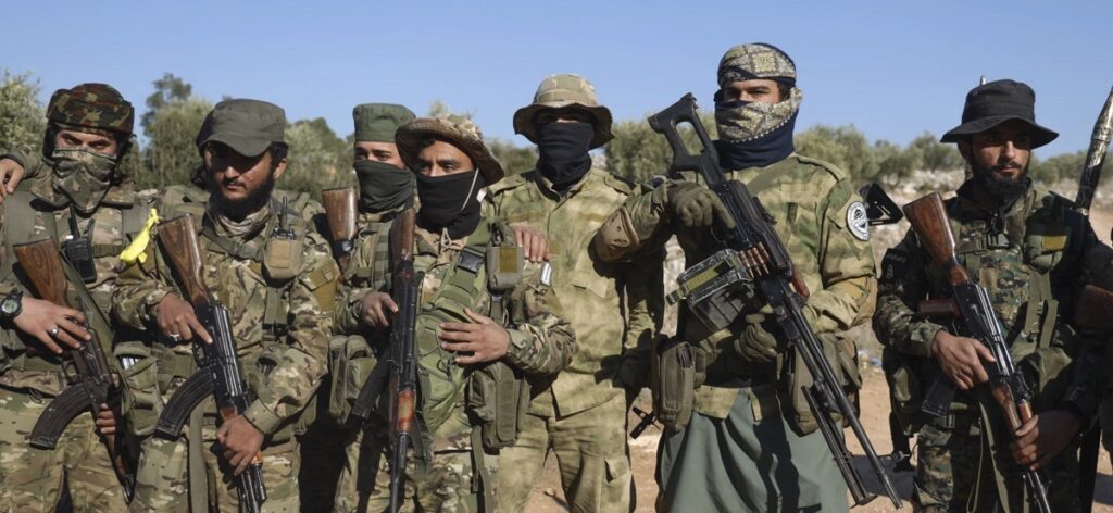 The defence ministry of Russia said its air force carried out strikes on Syrian rebels in support of the country's army,