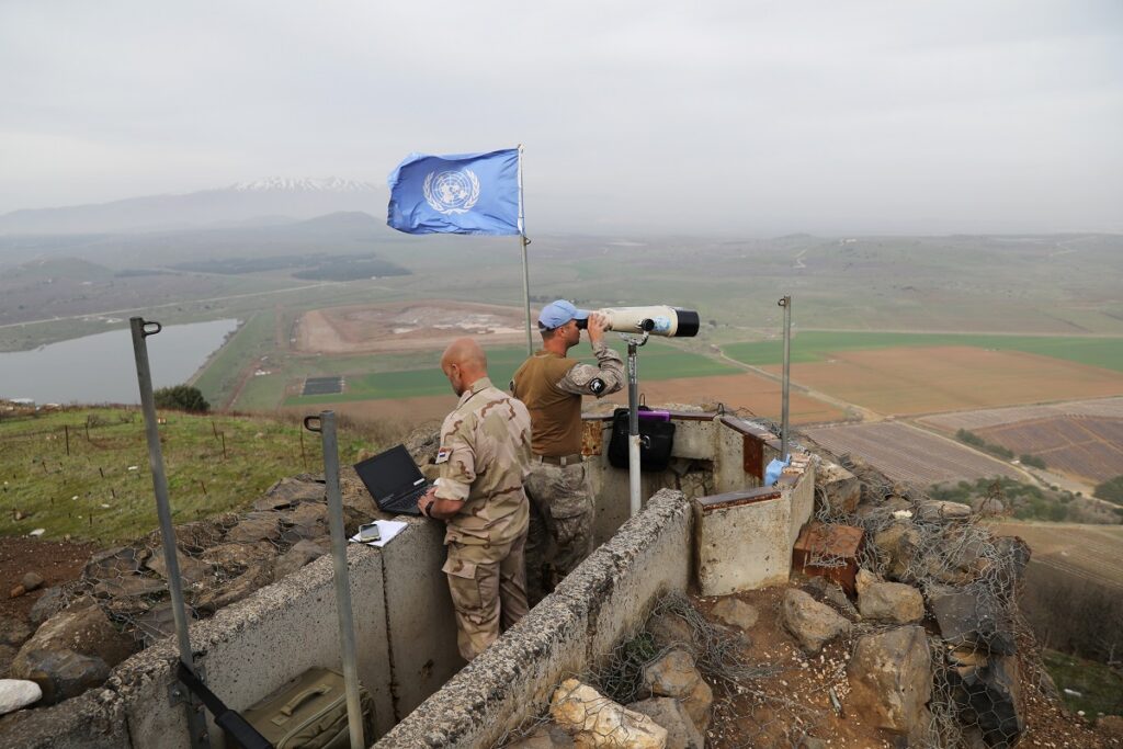 The UN Security Council extended a long-running peacekeeping mission between Syria and the Israeli-occupied Golan Heights for six months.