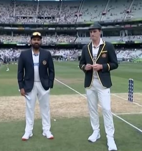 The fourth Australia vs India test of the Border-Gavaskar Trophy has begun, with the hosts winning the toss and electing to bat first.